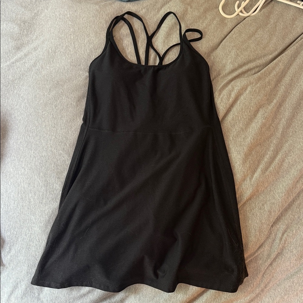 Old Navy Active Black Strappy Sports Top